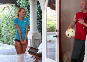Jessie Rogers Nailed by Duo After Soccer