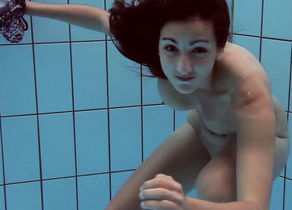 Sima Lastova scorching underwater must